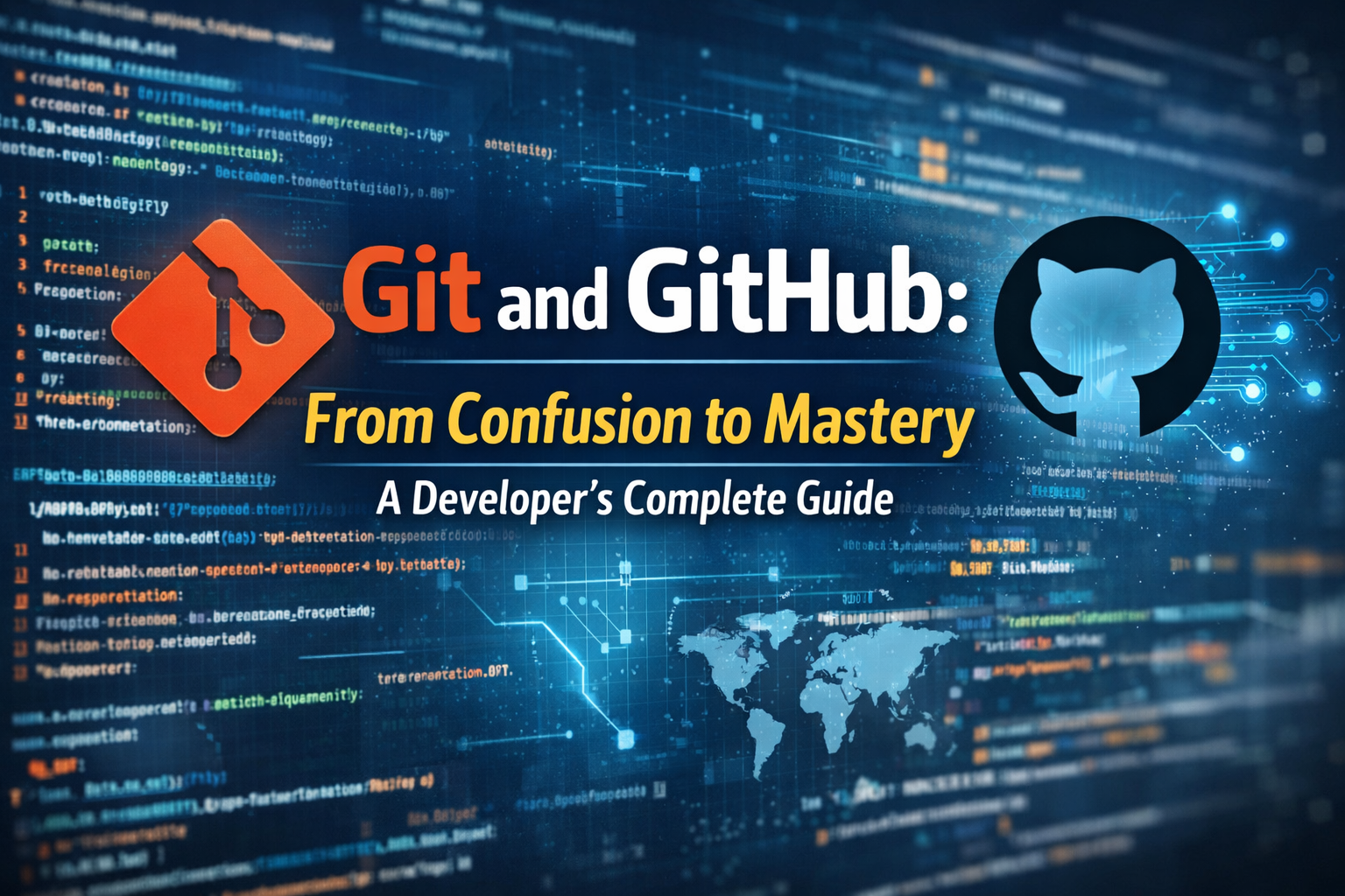 Git and GitHub: From Confusion to Mastery – A Developer's Complete Guide
